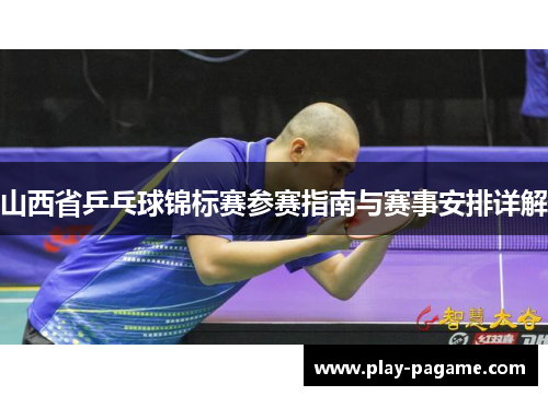 山西省乒乓球锦标赛参赛指南与赛事安排详解