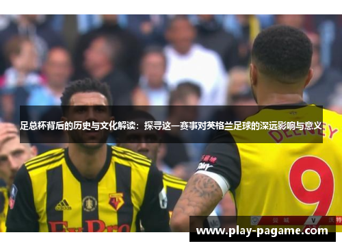 足总杯背后的历史与文化解读：探寻这一赛事对英格兰足球的深远影响与意义